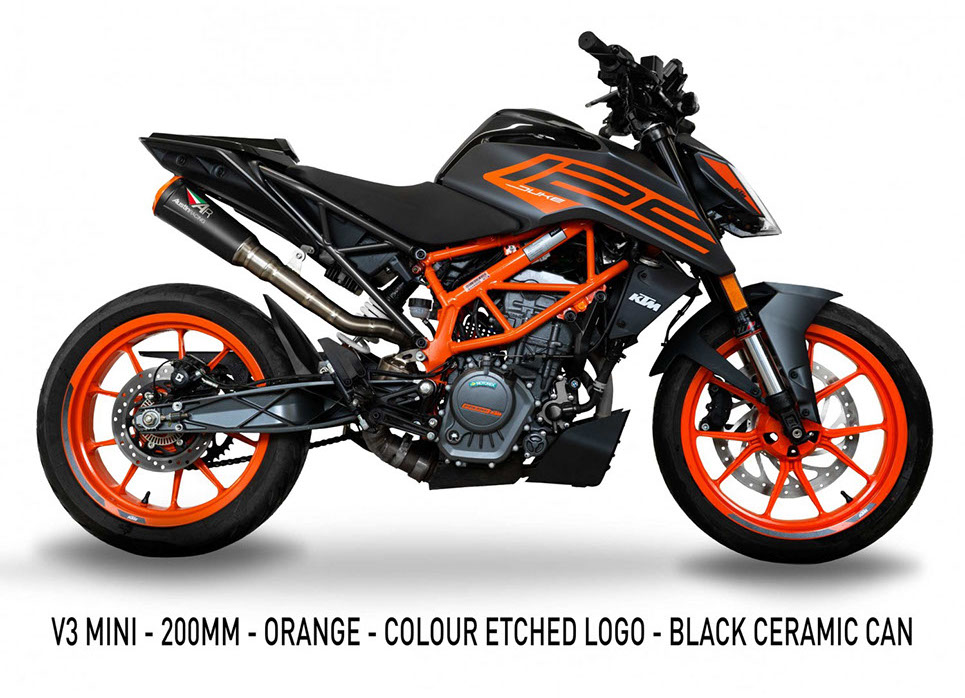 2021-2023 DUKE125 De-cat 画像 4