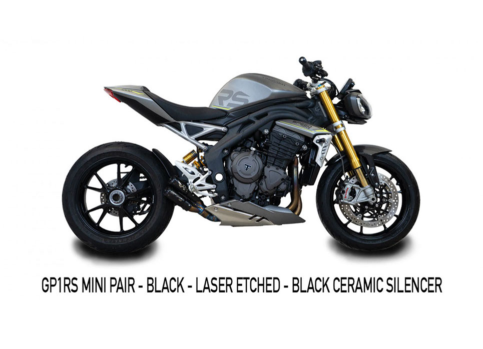 2021-2025 Speed Triple 1200 Silencer Box Delete