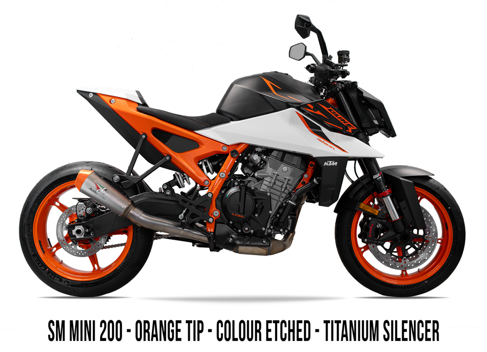 2026 KTM 990 Duke R BOX DELETE TITANIUM EXHAUST SYSTEM 画像 13