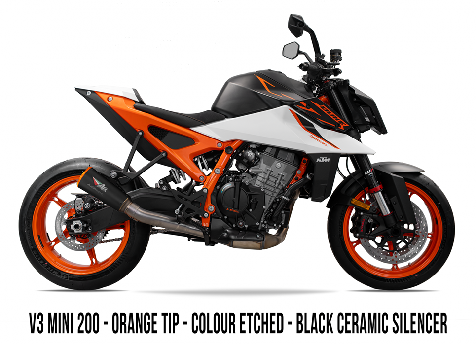 2026 KTM 990 Duke R BOX DELETE TITANIUM EXHAUST SYSTEM 画像 5