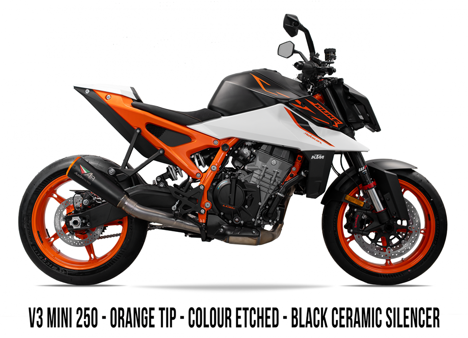 2026 KTM 990 Duke R BOX DELETE TITANIUM EXHAUST SYSTEM 画像 6