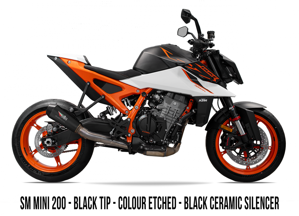 2026 KTM 990 Duke R BOX DELETE TITANIUM EXHAUST SYSTEM 画像 9