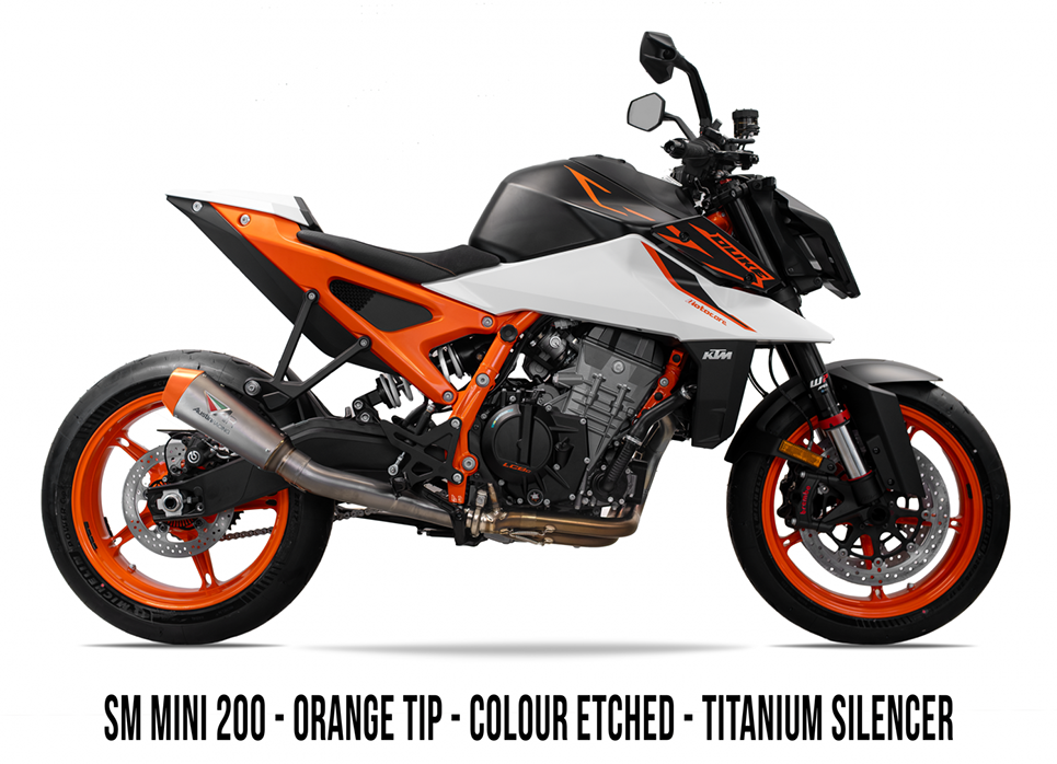 2026 KTM 990 Duke R FULL TITANIUM EXHAUST SYSTEM