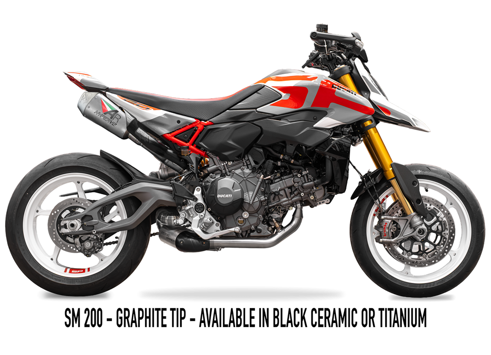 2026 HYPERMOTARD V2 + SP 騒音規制対応 TITANIUM Slip-on 画像 16