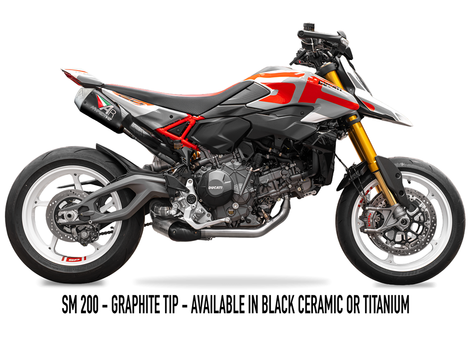 2026 HYPERMOTARD V2 + SP 騒音規制対応 TITANIUM Slip-on 画像 2