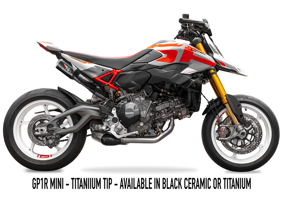 2026 HYPERMOTARD V2 + SP 騒音規制対応 TITANIUM Slip-on 画像 4