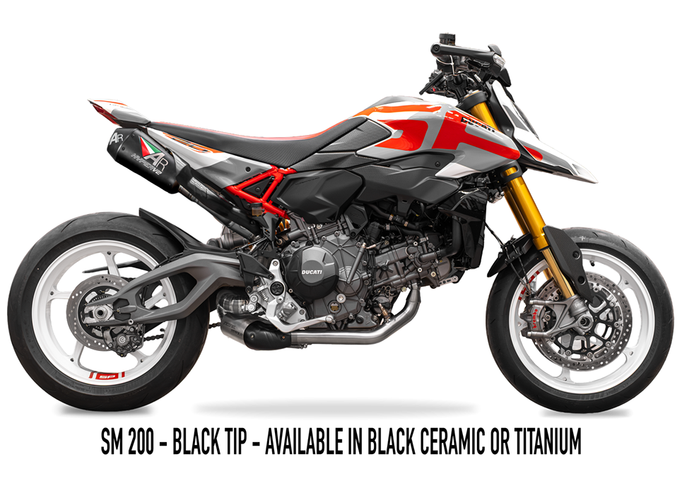 2026 HYPERMOTARD V2 + SP 騒音規制対応 TITANIUM Slip-on 画像 5