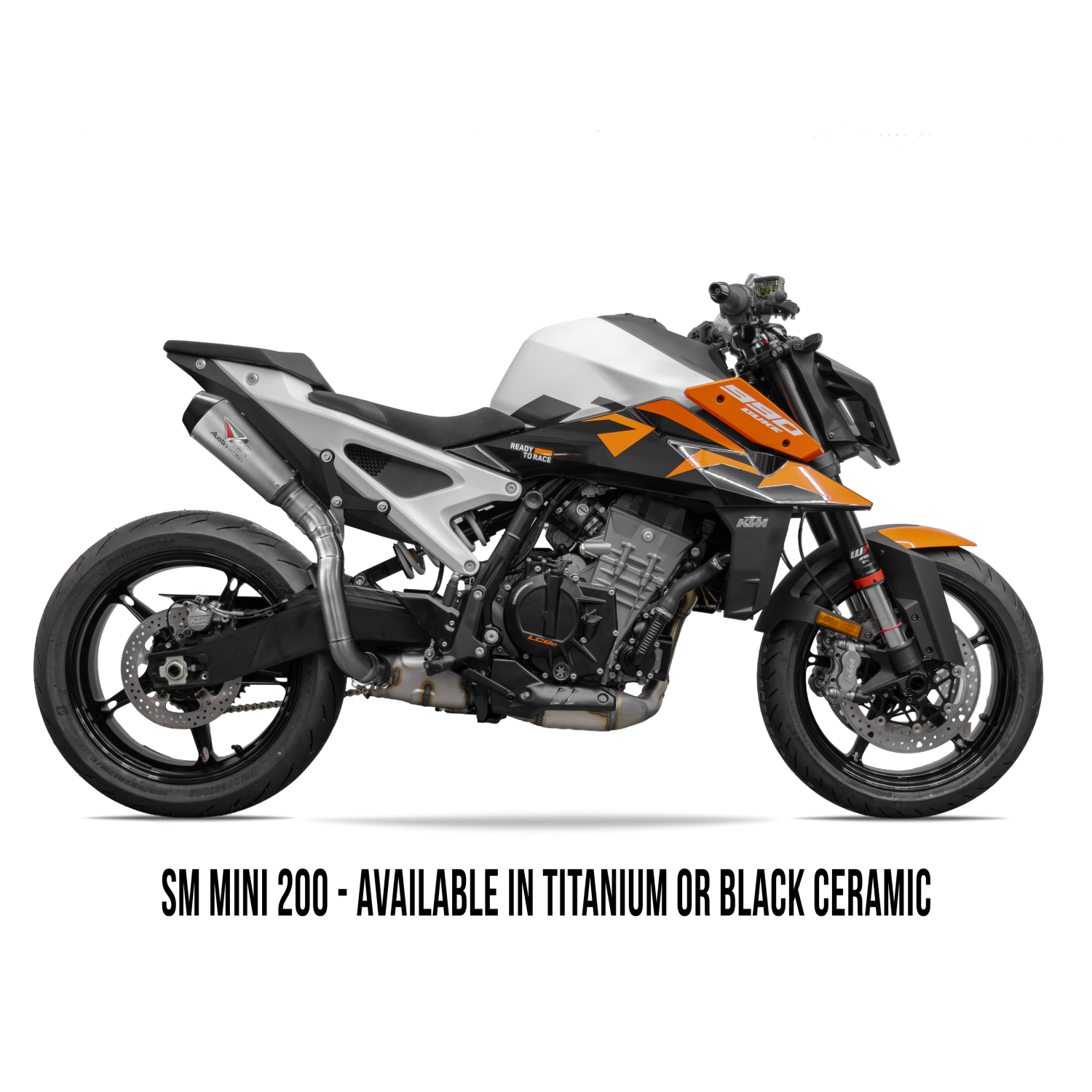 2023-2026 KTM 990 Duke HI-SLUNG Slip-on 画像 4