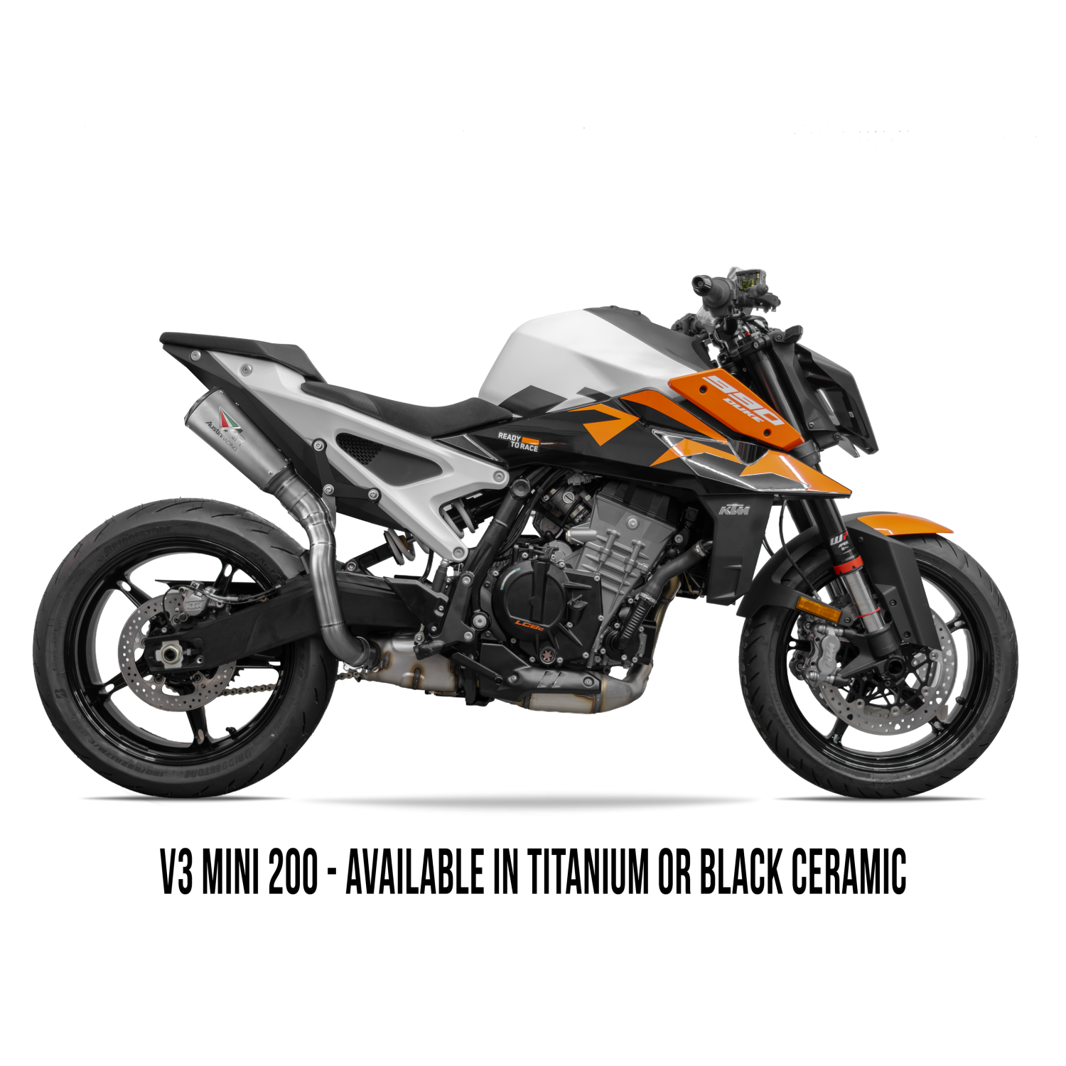 2023-2026 KTM 990 Duke HI-SLUNG Slip-on 画像 10