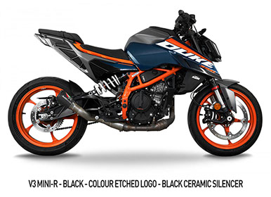 KTM duke 390 2014〜用Austin Racing AR マフラー ktm-duke-390-2024-slip-on-