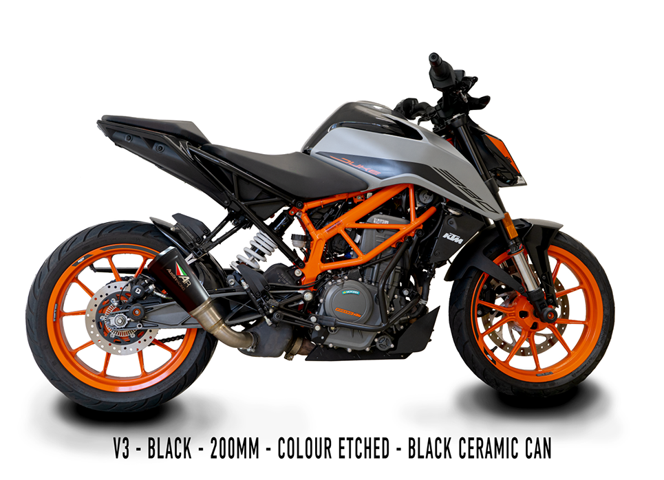 2021-2023 Duke125 Slip-on 画像 3