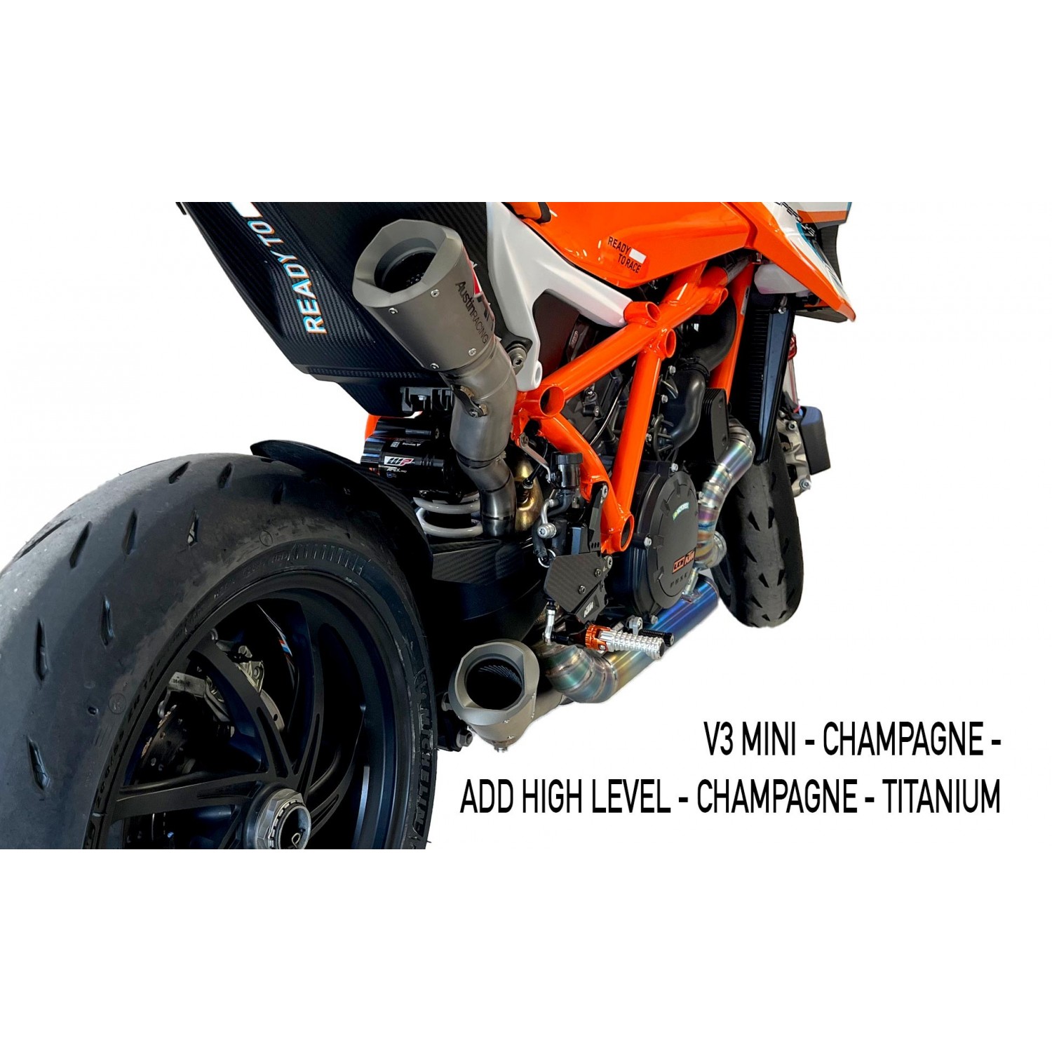 2026 KTM Super Duke 1390 RR RS2 Full Exhaust 画像 3