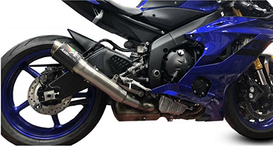 YZF-R6 Austin Racingスリップオンマフラー KAWASAKI カワサキ ZX-6R 19- スリップオン SERKET 【SCORPION