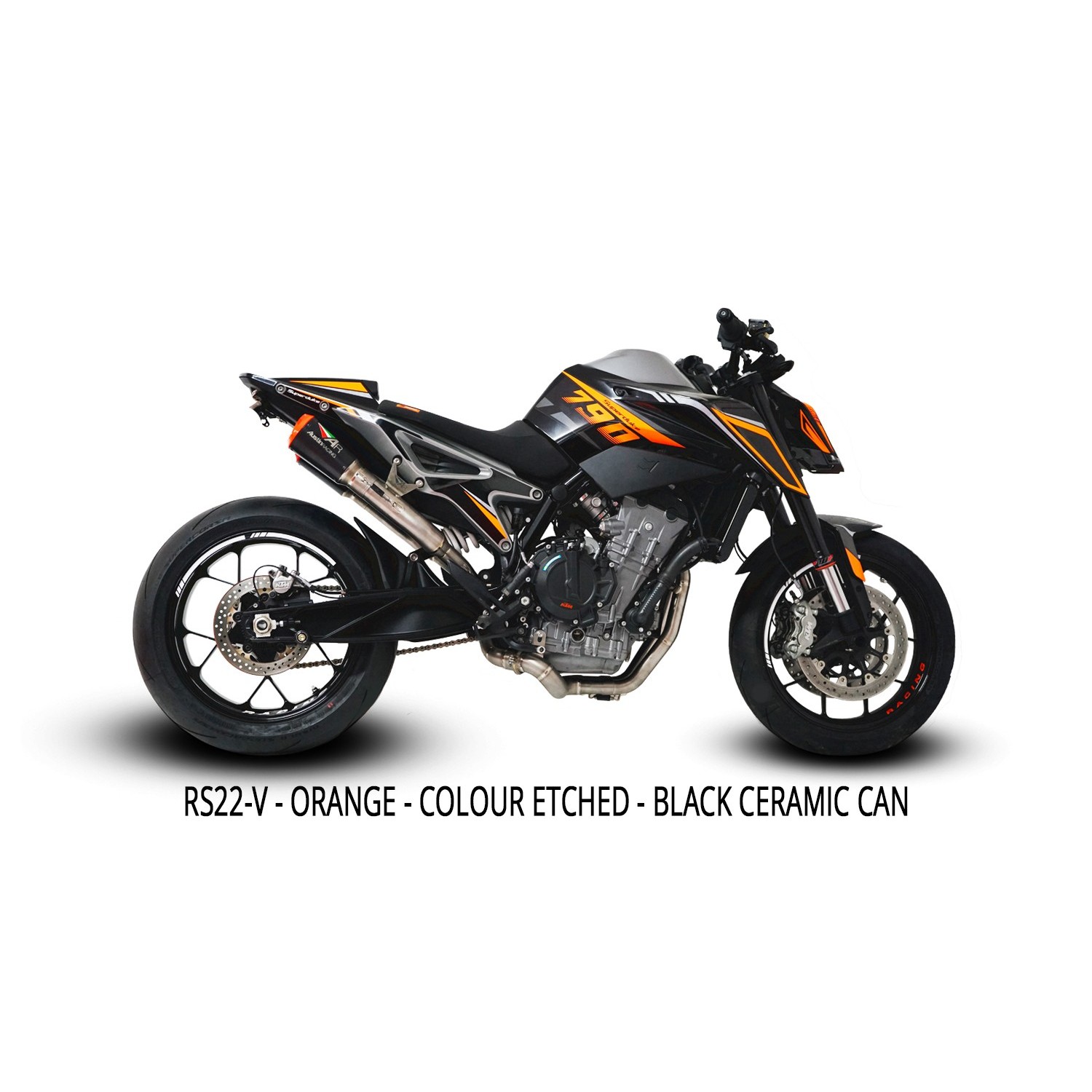 2020-2026 KTM DUKE 890 / 2018-2026 KTM DUKE 790 RS22 Exhaust 画像 2