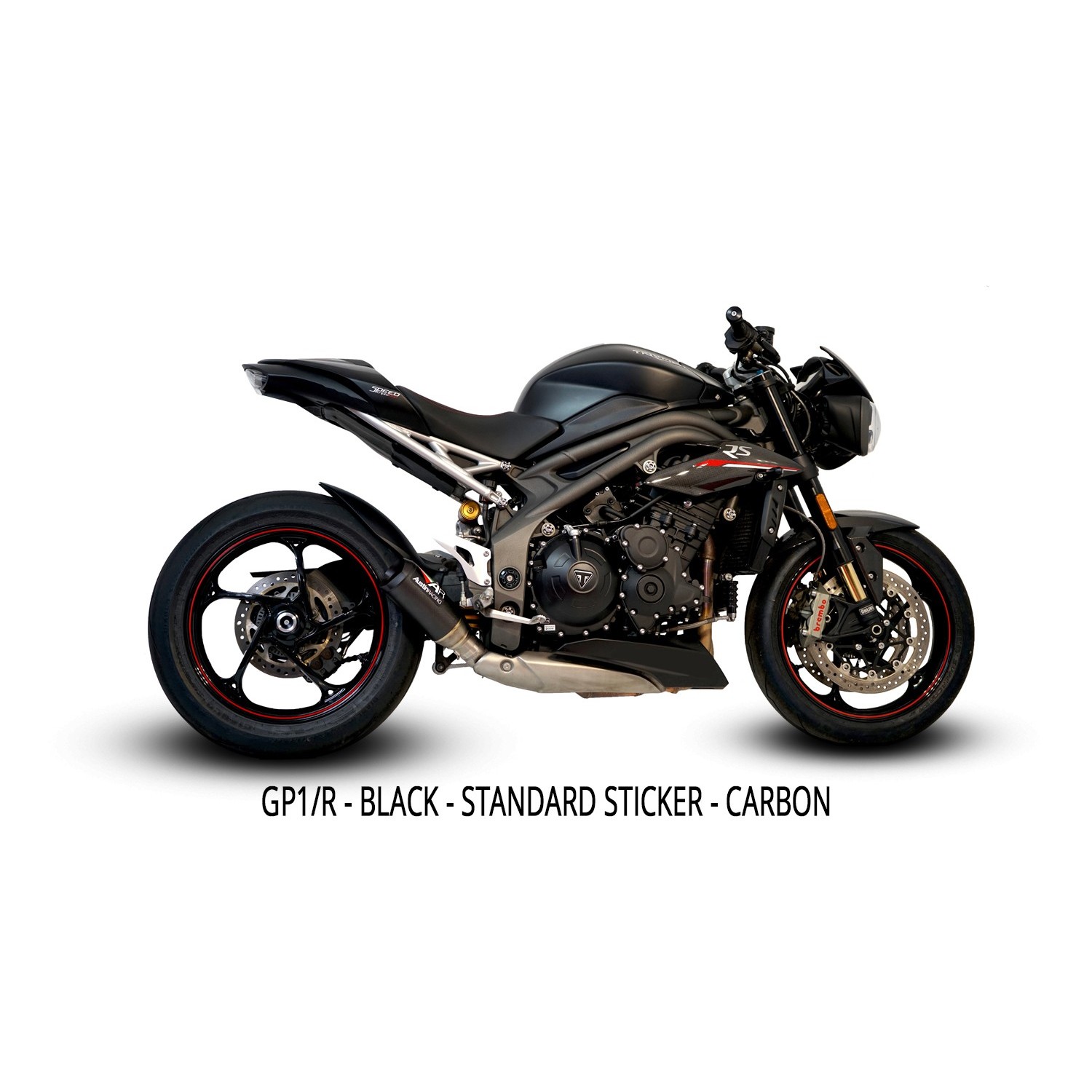 2015-2020 1050 Speed Triple GP3 Slip-on 画像 2