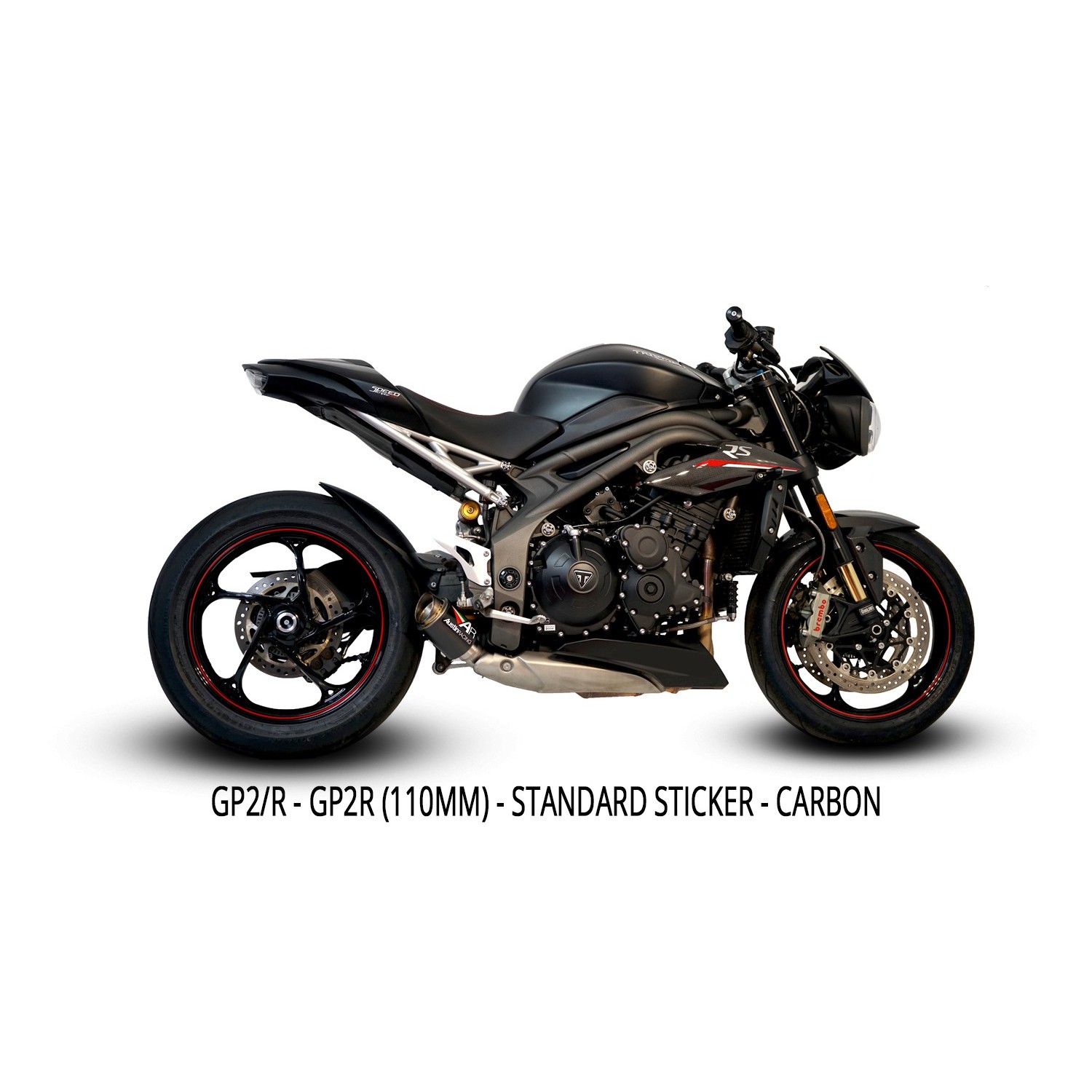 2015-2020 1050 Speed Triple GP3 Slip-on 画像 3