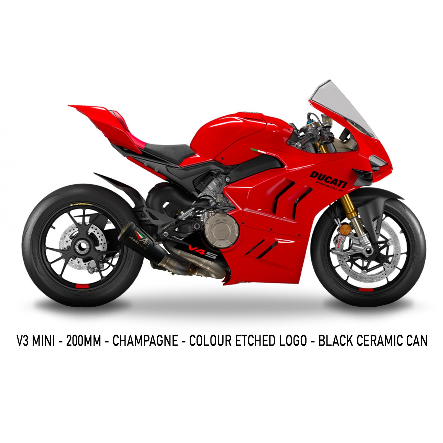 2020-2024 Panigale V4 GP3 De-cat 画像 2