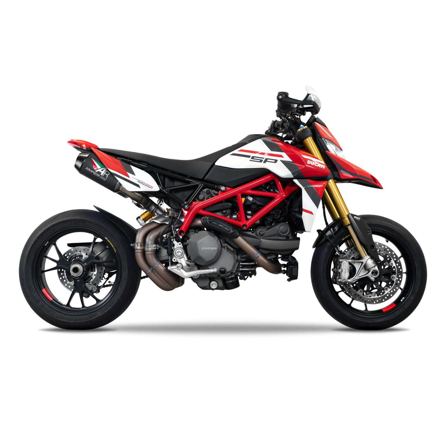 2019-2025 Hypermotard 950 Slip-on & De-cat