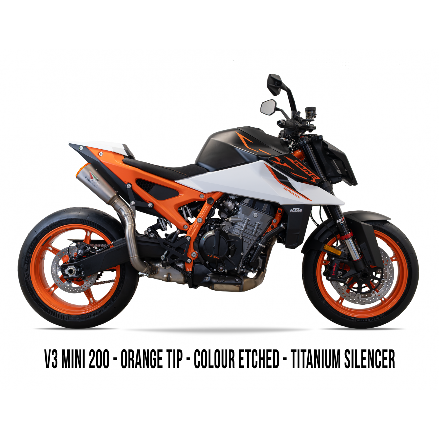 2026 KTM 990 Duke R HI-SLUNG Slip-on 画像 15