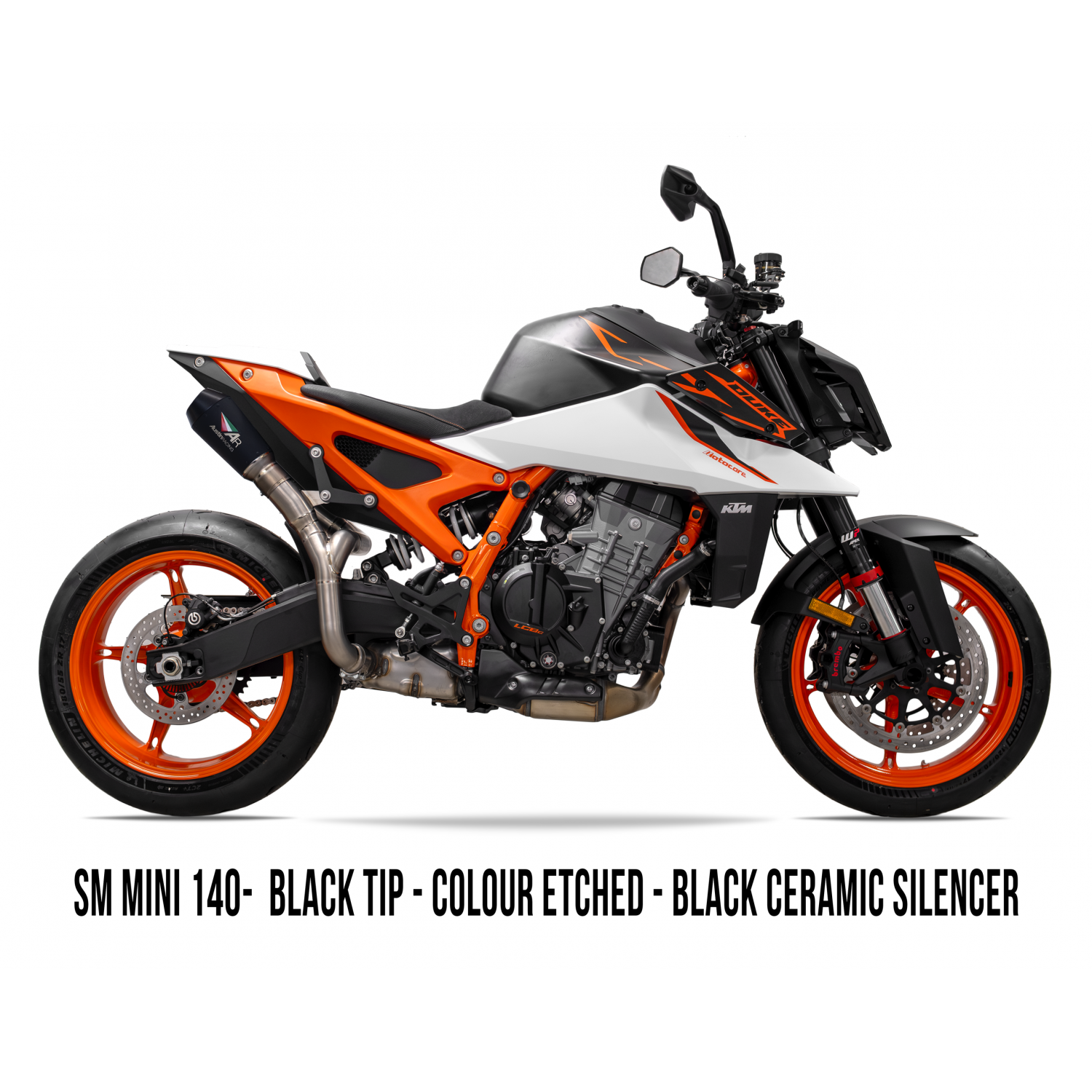 2026 KTM 990 Duke R RS22 DUAL UNDERSEAT Slip-on 画像 4