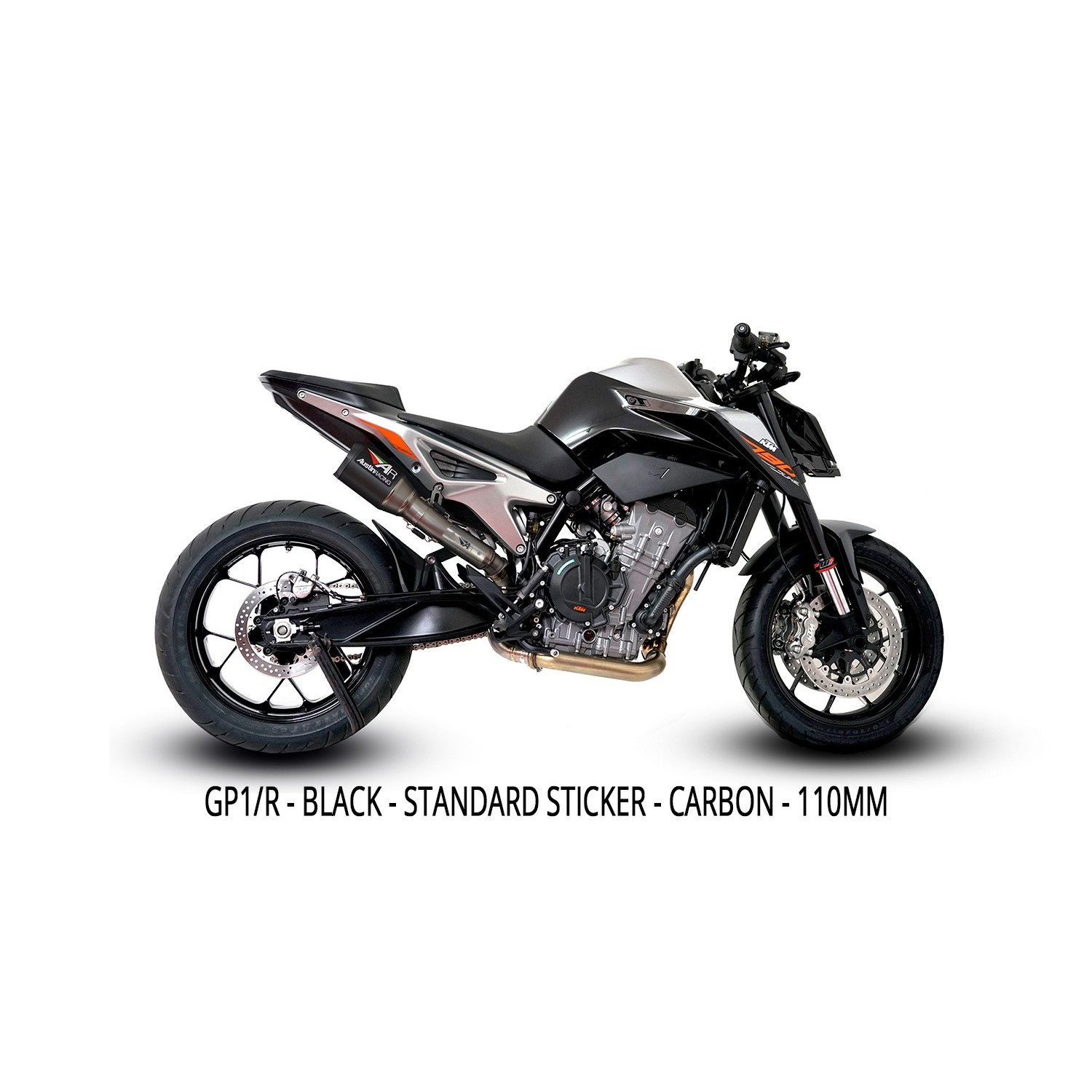2020-2026 KTM DUKE 890 / 2018-2026 KTM DUKE 790 Hi-Slung Exhaust 画像 7