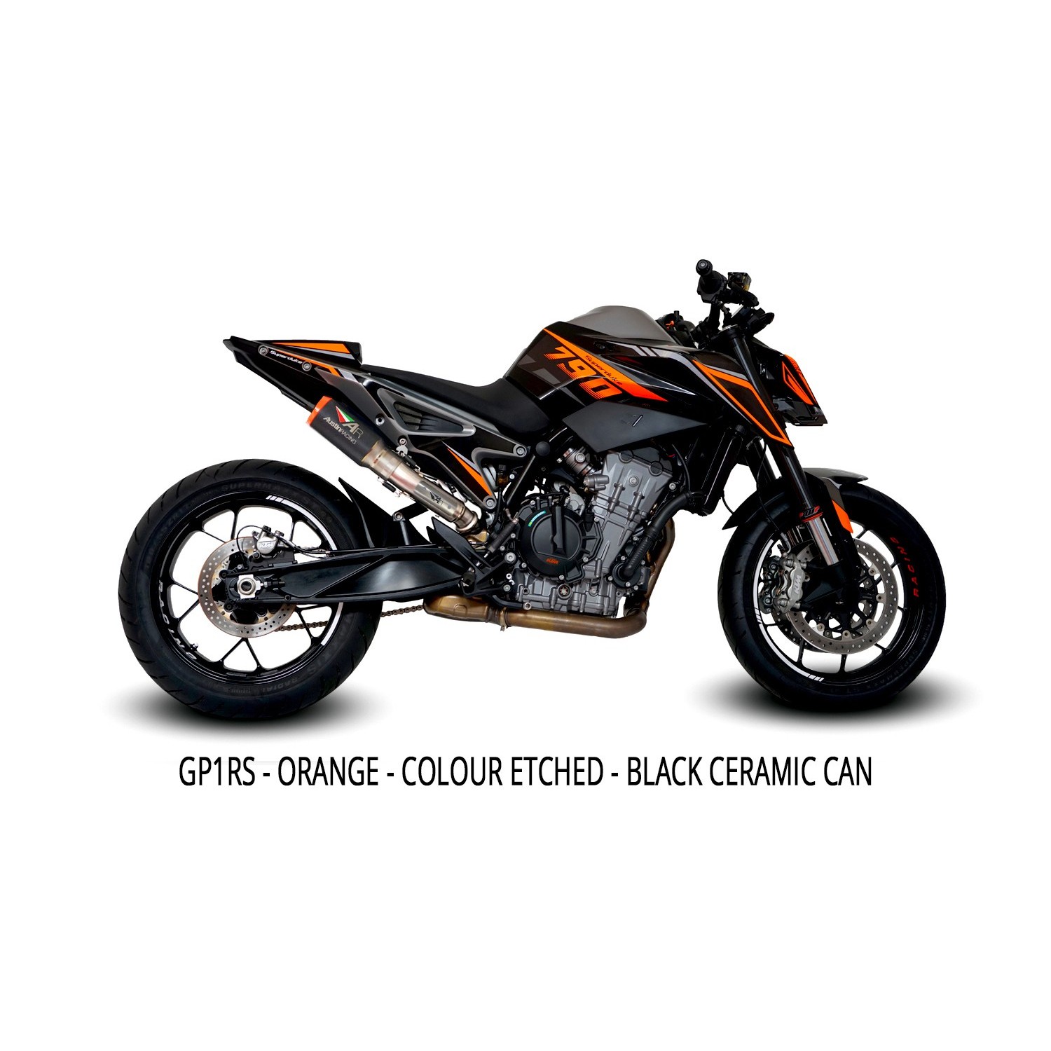 2020-2026 KTM DUKE 890 / 2018-2026 KTM DUKE 790 Hi-Slung Exhaust 画像 8