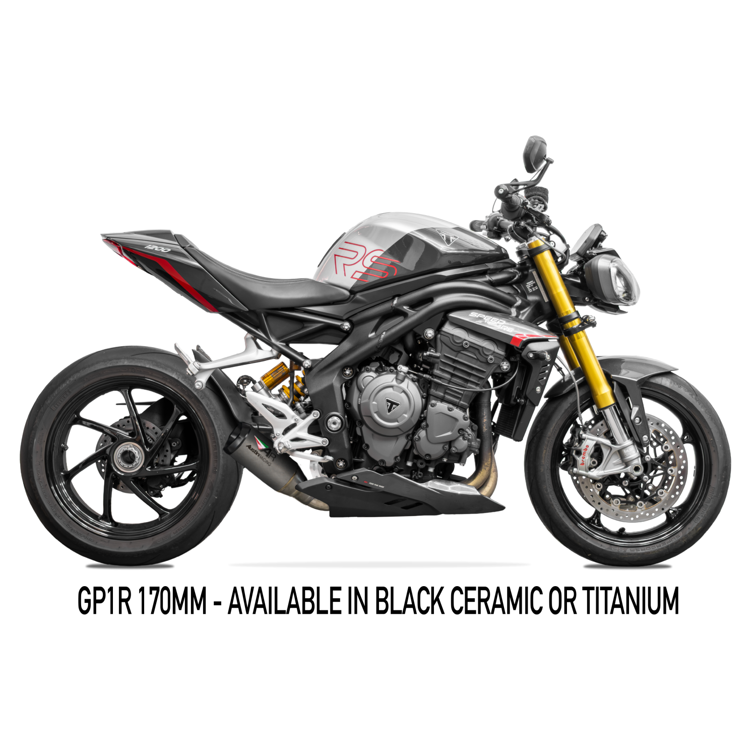 2021-2026 Speed Triple 1200 Silencer Box Delete 画像 6