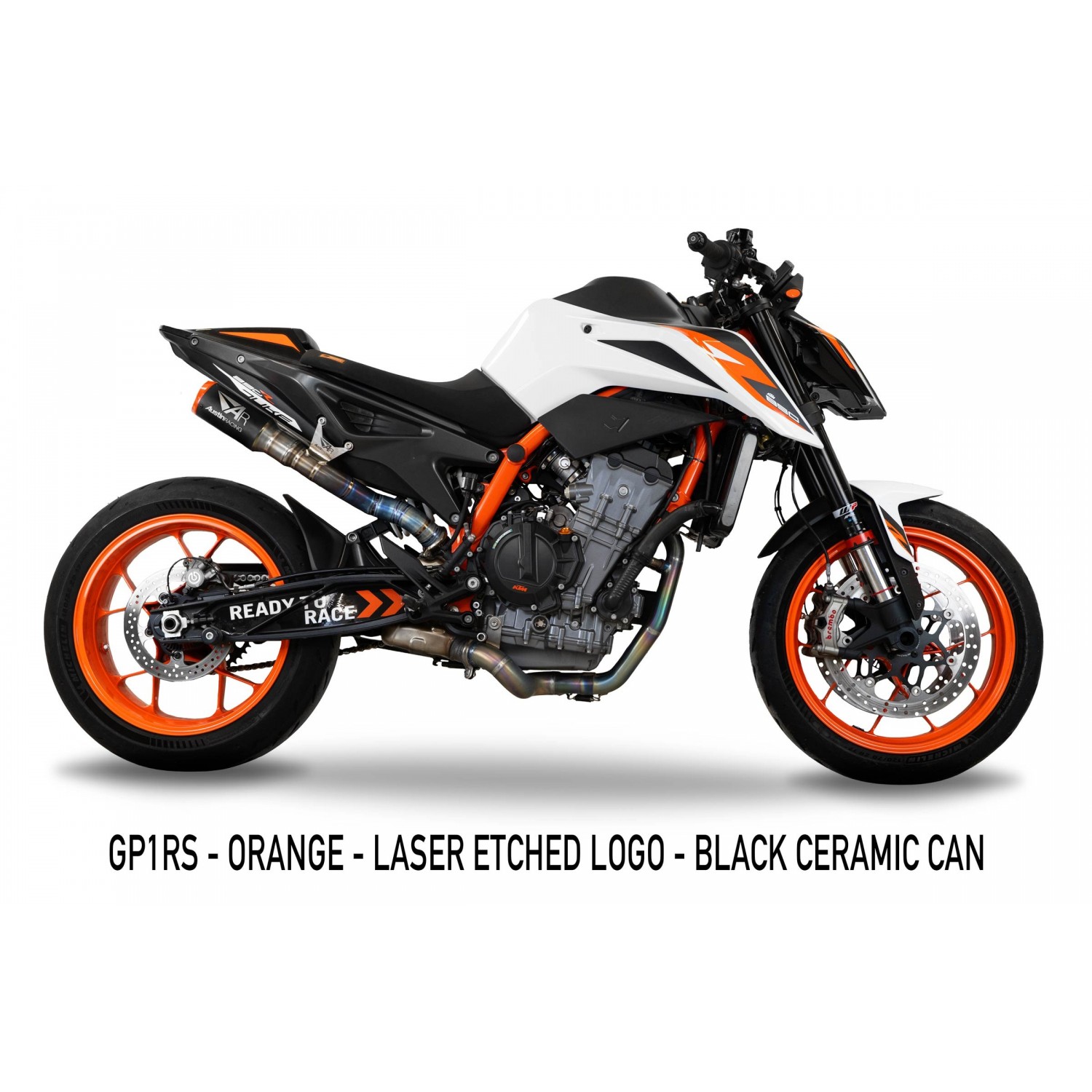 2020-2026 KTM DUKE 890 / 2018-2026 KTM DUKE 790 RS22 Slip-on 画像 3