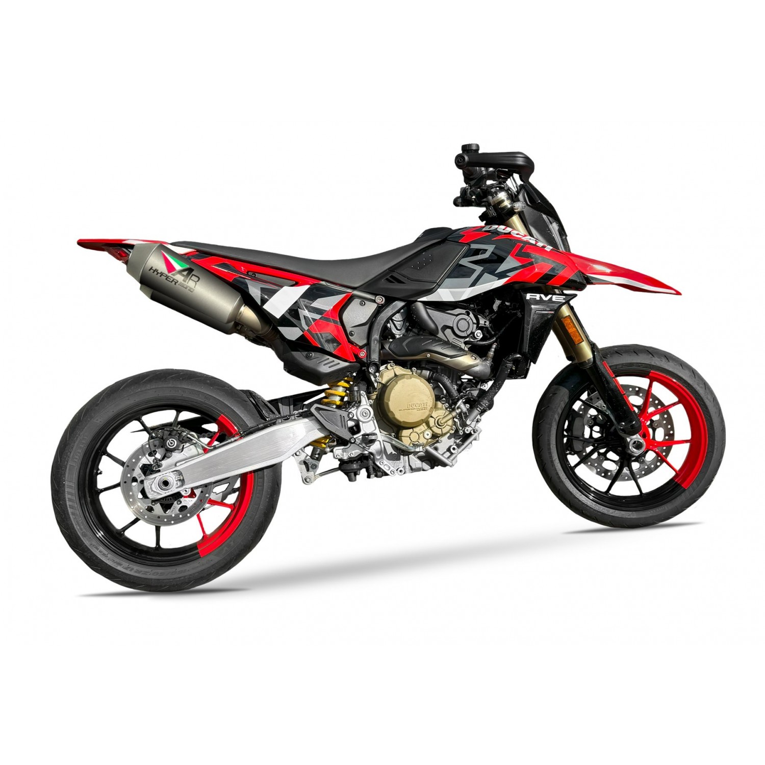 2024-2026 Hypermotard 698 Mono Twin Slip-on 画像 3