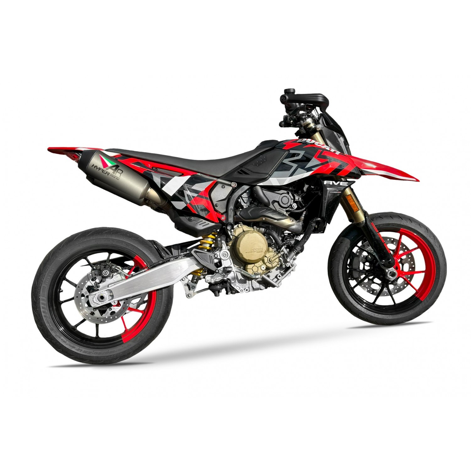 2024-2026 Hypermotard 698 Mono Twin Slip-on 画像 4