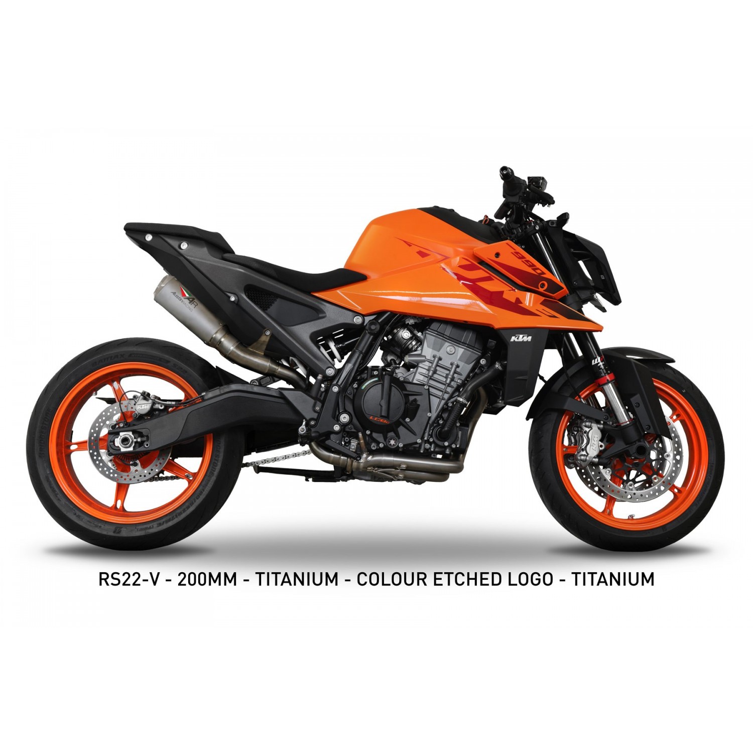 2023-2026 990 Duke RS22 UNDERSEAT EXHAUST 画像 6