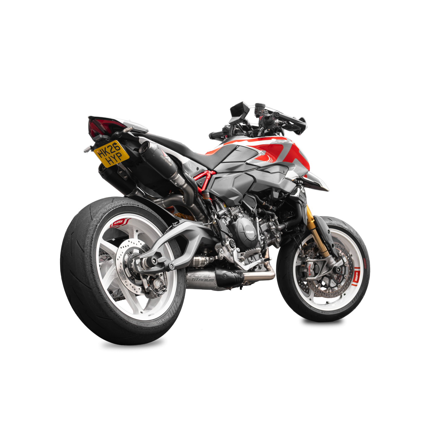 2026 HYPERMOTARD V2/SP 騒音規制対応 TITANIUM Full Exhaust