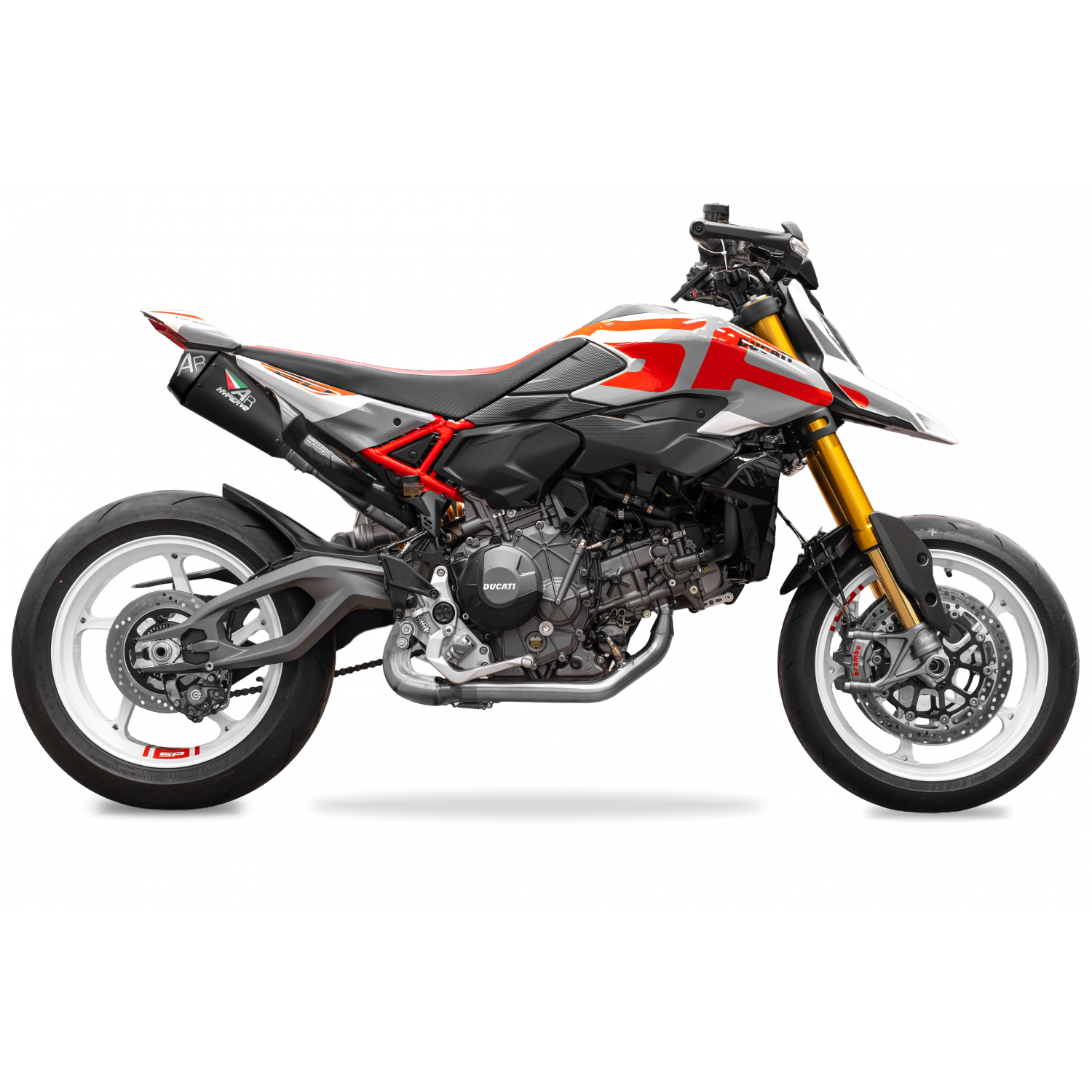 2026 HYPERMOTARD V2/SP TITANIUM Slip-on