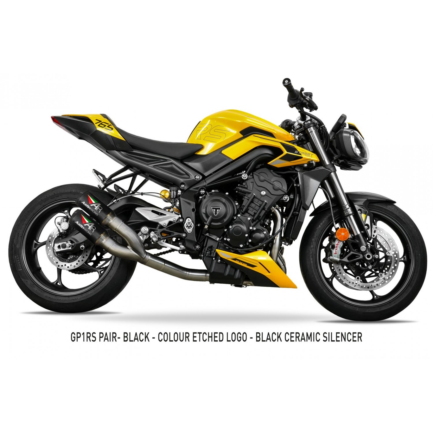 2023-2025 Street Triple 765 RS BOX DELETE &amp; FULL SYSTEM 画像 2