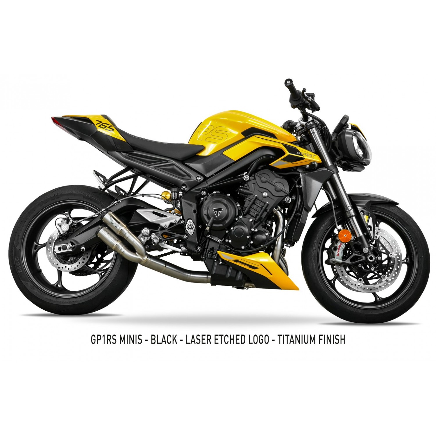 2023-2025 Street Triple 765 RS BOX DELETE &amp; FULL SYSTEM 画像 5