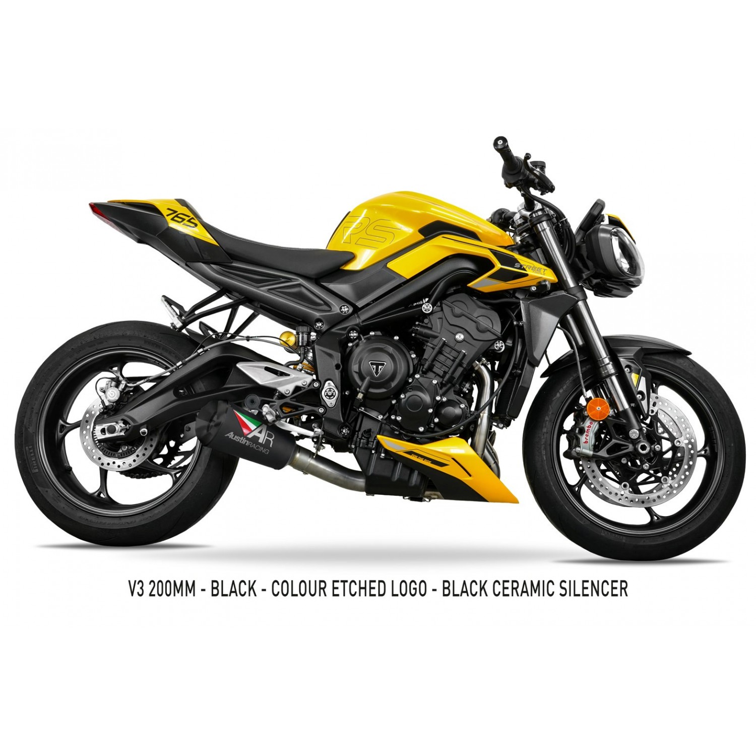 2023-2025 Street Triple 765 RS BOX DELETE &amp; FULL SYSTEM 画像 6